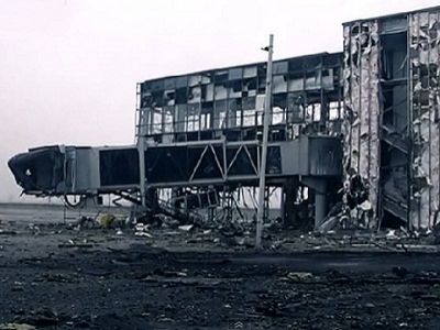 Руины донецкого аэропорта. Фото: twitter.com/VoiceOfDonetsk