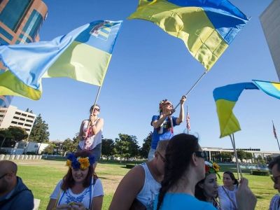 Марш Мира в Лос-Анджелесе. Фото Светланы Сальниковой