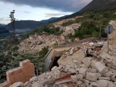 Землетрясение в Италии. Фото: repubblica.it