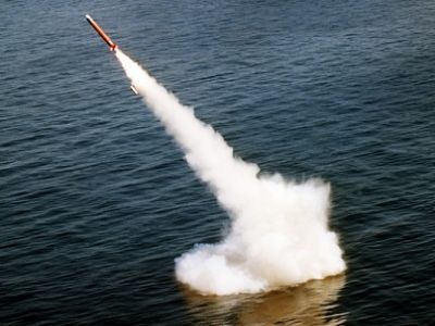 Запуск баллистической ракеты "Синева". Фото: slovodel.com