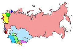 Распад СССР, карта. Источник - fastpic.ru
