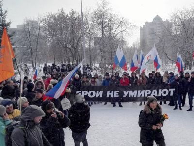 Акция памяти Немцова. Фото: Сергей Богданов, Каспаров.Ru