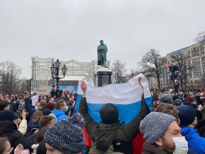 Акция 23 января в Москве. Фото: Каспаров.Ru|Глеб Корпи