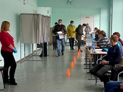 Голосование. Фото: Александр Воронин, Каспаров.Ru