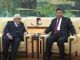 Генри Киссинджер и Си Цзиньпин в Пекине