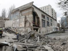 Последствия ракетной атаки на Киев. Фото: Gleb Garanich / Reuters